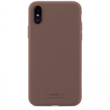 holdit iPhone X/Xs Skal Silikon Dark Brown