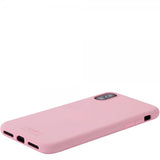 holdit iPhone X/Xs Skal Silikon Rosa
