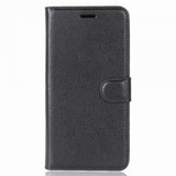 iPhone X/Xs Fodral Litchi Svart