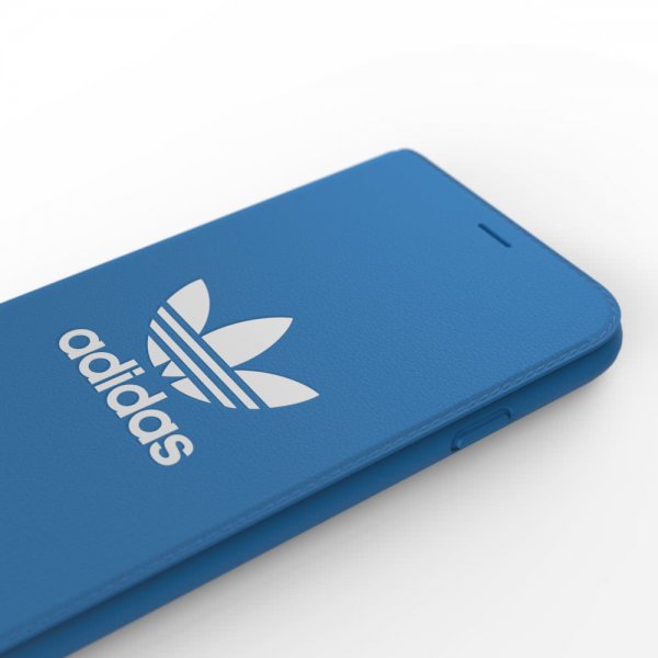 Adidas iPhone X/Xs Fodral OR Booklet Case FW19 Bluebird White