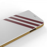 Adidas iPhone X/Xs Fodral OR Booklet Case SS19 Burgundy White
