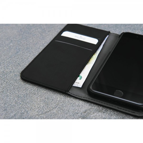 Puro iPhone X/Xs Fodral Wallet Detachable 2 in 1 Svart