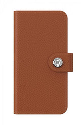 Richmond & Finch iPhone X/Xs Fodral Wallet Löstagbart skal Brun