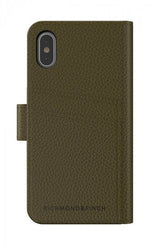Richmond & Finch iPhone X/Xs Fodral Wallet Löstagbart skal Emerald Green