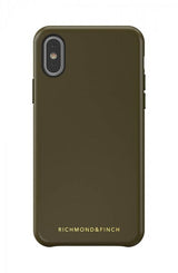 Richmond & Finch iPhone X/Xs Fodral Wallet Löstagbart skal Emerald Green