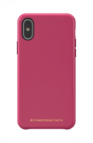 Richmond & Finch iPhone X/Xs Fodral Wallet Löstagbart skal Rosa