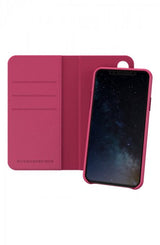 Richmond & Finch iPhone X/Xs Fodral Wallet Löstagbart skal Rosa
