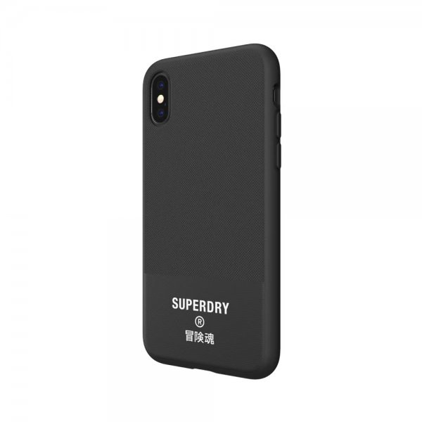 Superdry iPhone X/Xs Skal Moulded Case Canvas Svart