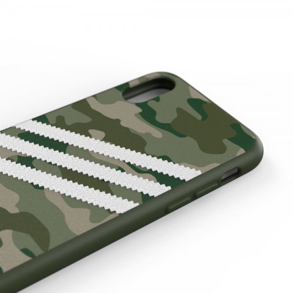 Adidas iPhone X/Xs Skal OR Moulded Case Camo FW19 Raw Green