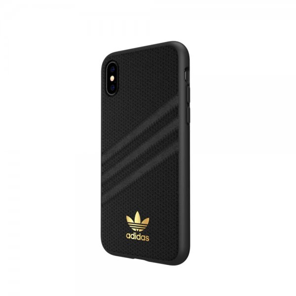 Adidas iPhone X/Xs Skal OR 3 Stripes Snap Case PU SS19 Svart