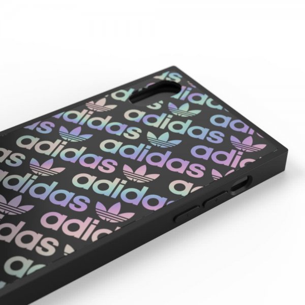 Adidas iPhone X/Xs Skal OR Square Case FW19 Black Holographic