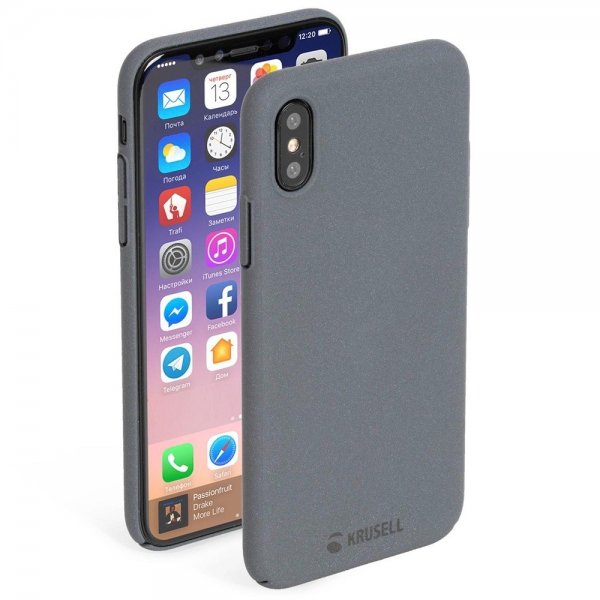 Krusell iPhone X/Xs Skal Sandby Cover Stone