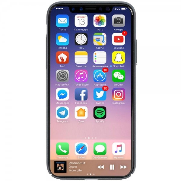 Krusell iPhone X/Xs Skal Sandby Cover Stone