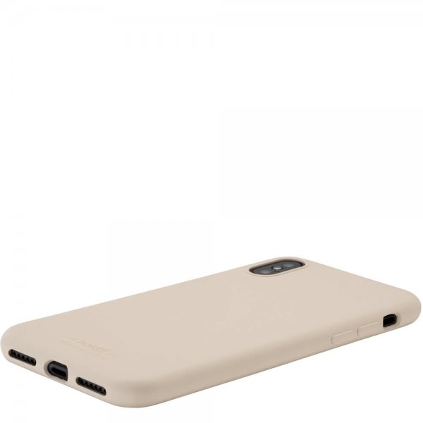 holdit iPhone X/Xs Skal Silikon Beige
