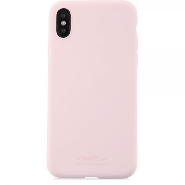 holdit iPhone X/Xs Skal Silikon Blush Pink
