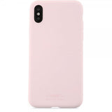holdit iPhone X/Xs Skal Silikon Blush Pink