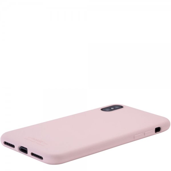 holdit iPhone X/Xs Skal Silikon Blush Pink