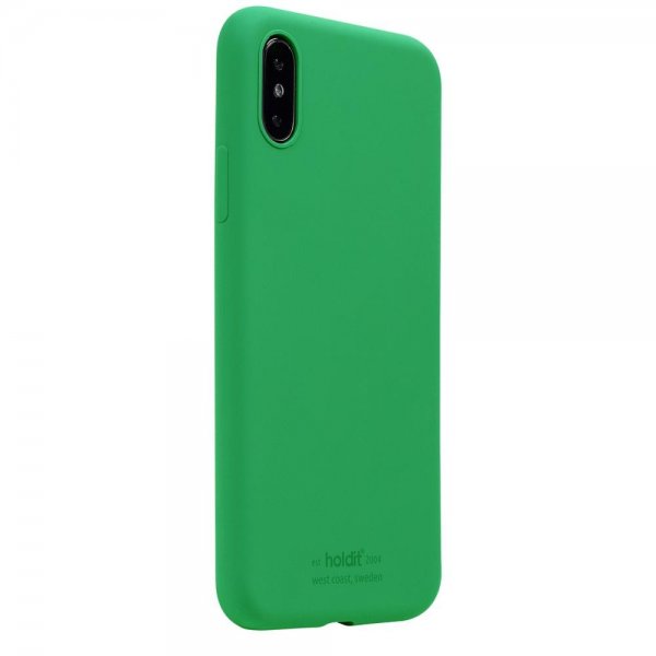 holdit iPhone X/Xs Skal Silikon Grass Green