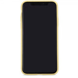 holdit iPhone X/Xs Skal Silikon Gul