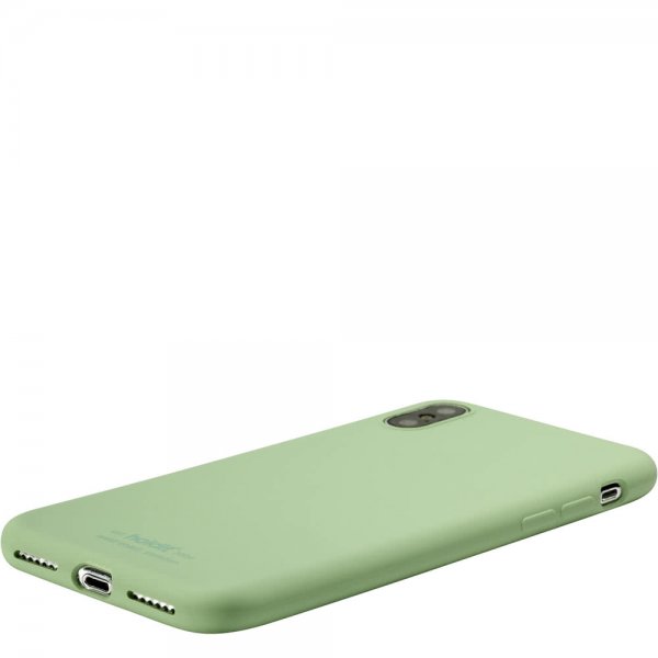 holdit iPhone X/Xs Skal Silikon Jade Green