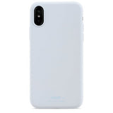 holdit iPhone X/Xs Skal Silikon Mineral Blue