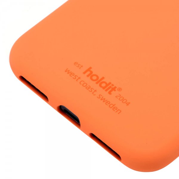 holdit iPhone X/Xs Skal Silikon Orange