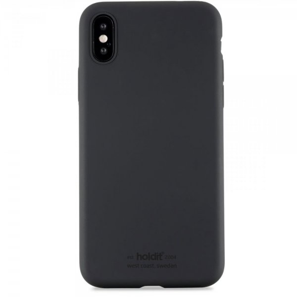 holdit iPhone X/Xs Skal Silikon Svart