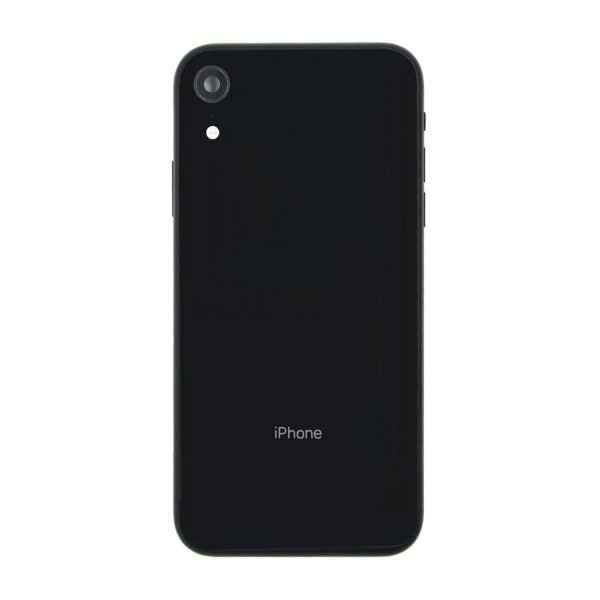 iPhone XR Baksida med Komplett Ram - Svart