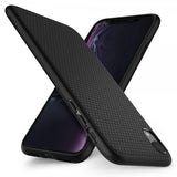 Spigen iPhone Xr Skal Liquid Air Matte Black