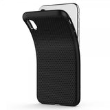 Spigen iPhone Xr Skal Liquid Air Matte Black