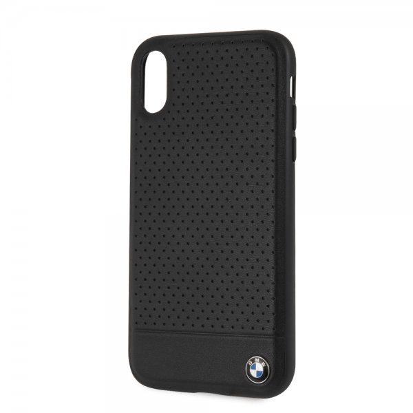 BMW iPhone Xr Skal Logo Perforerad Svart