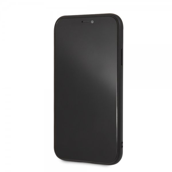 BMW iPhone Xr Skal Logo Perforerad Svart