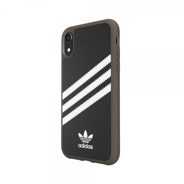 Adidas iPhone Xr Skal OR 3 Stripes Snap Case PU SS19 Svart Vit