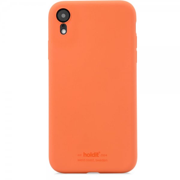 holdit iPhone Xr Skal Silikon Orange