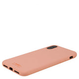 holdit iPhone X/Xs Skal Silikon Pink Peach