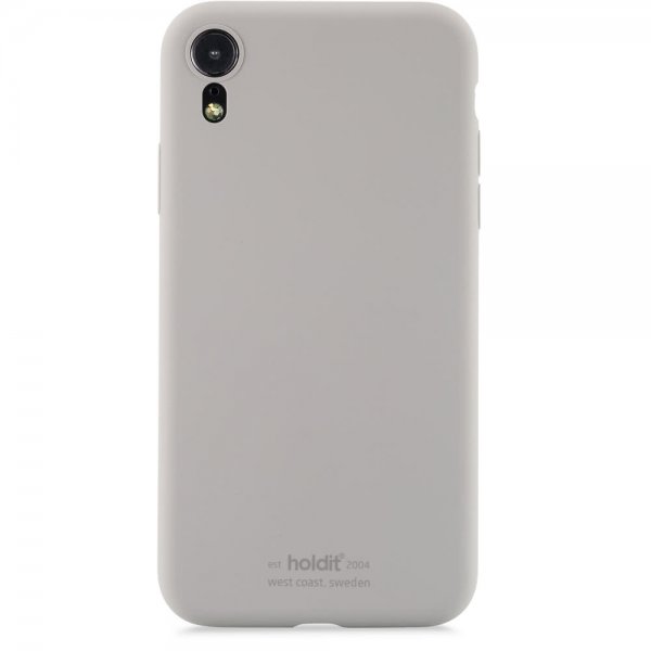 holdit iPhone Xr Skal Silikon Taupe