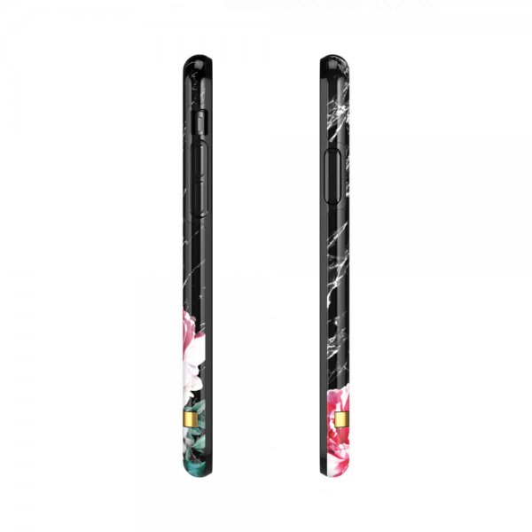 Richmond & Finch iPhone Xr Skal Black Marble Floral
