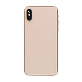iPhone XS Baksida med Komplett Ram Premium - Guld