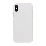 iPhone XS Baksida med Komplett Ram Premium - Silver