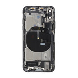 iPhone XS Baksida med Komplett Ram - Vit