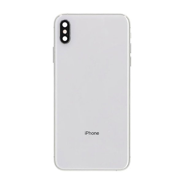 iPhone XS Max Baksida med Komplett Ram - Vit