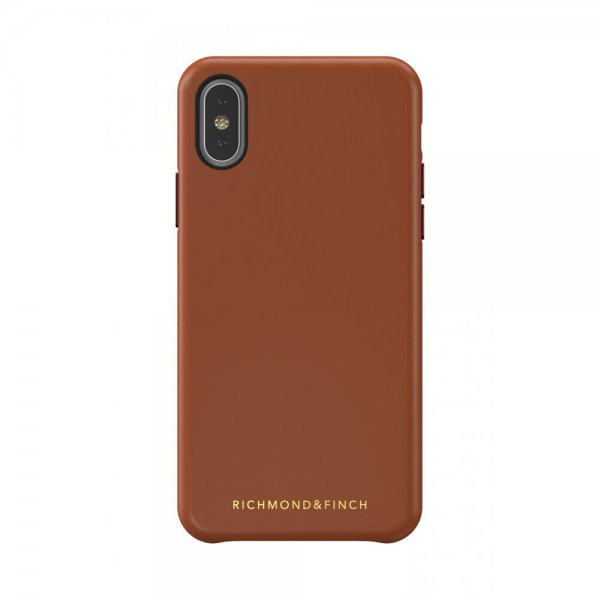 Richmond & Finch iPhone Xs Max Fodral Wallet Löstagbart Skal Brun