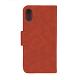 iPhone Xs Max Fodral Utfällbart Kortfack Brun