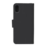 iPhone Xs Max Fodral Utfällbart Kortfack Svart