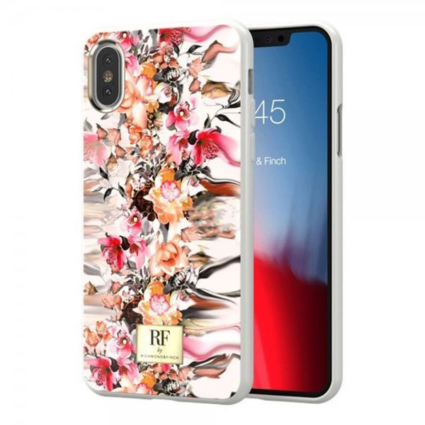 Richmond & Finch iPhone Xs Max Skal Marble Flower