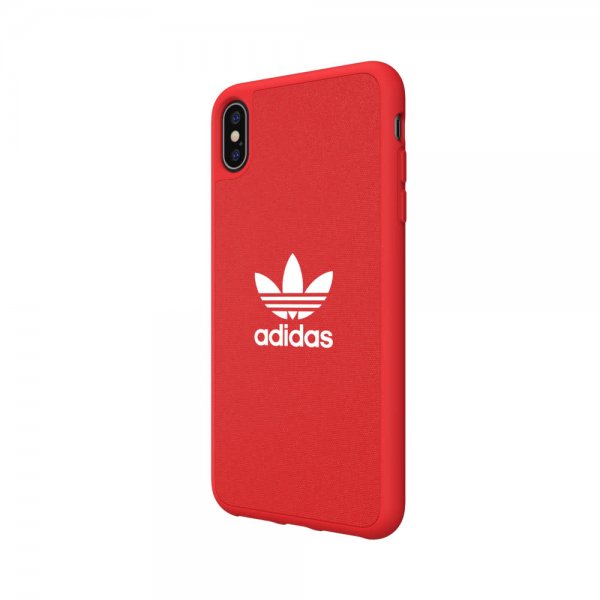 Adidas iPhone Xs Max Skal OR Moulded Case Canvas FW19 Scarlet