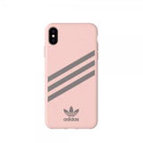 Adidas iPhone Xs Max Skal OR Moulded Case FW18 SUEDE FW18 Icey Pink Grey