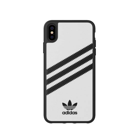Adidas iPhone Xs Max Skal OR 3-Stripes Snap Case FW18 Vit