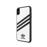 Adidas iPhone Xs Max Skal OR 3-Stripes Snap Case FW18 Vit