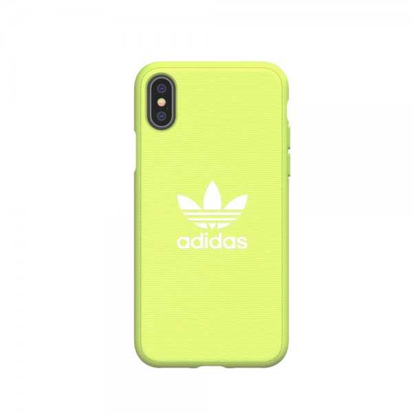 Adidas iPhone X/Xs Skal OR Moulded Case SS19 CANVAS Gul